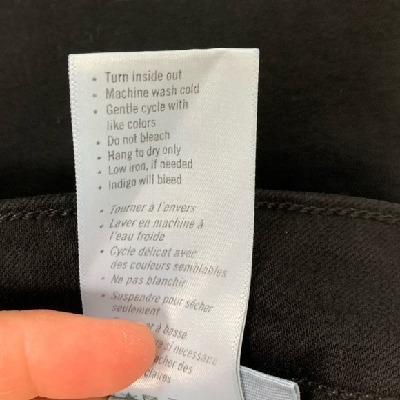 Paige Verdugo Ankle Black Jeans Distressed Women’s Size 27 Ripped Knees Skinny - Picture 5 of 17